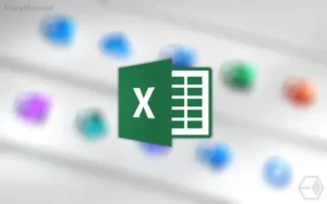 오피스 제품 로고들과 Excel 로고