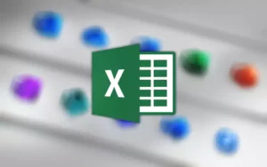 오피스 제품 이미지 와 Excel 로고