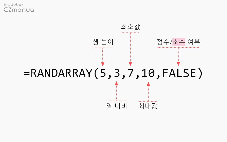 RANDARRAY_설명