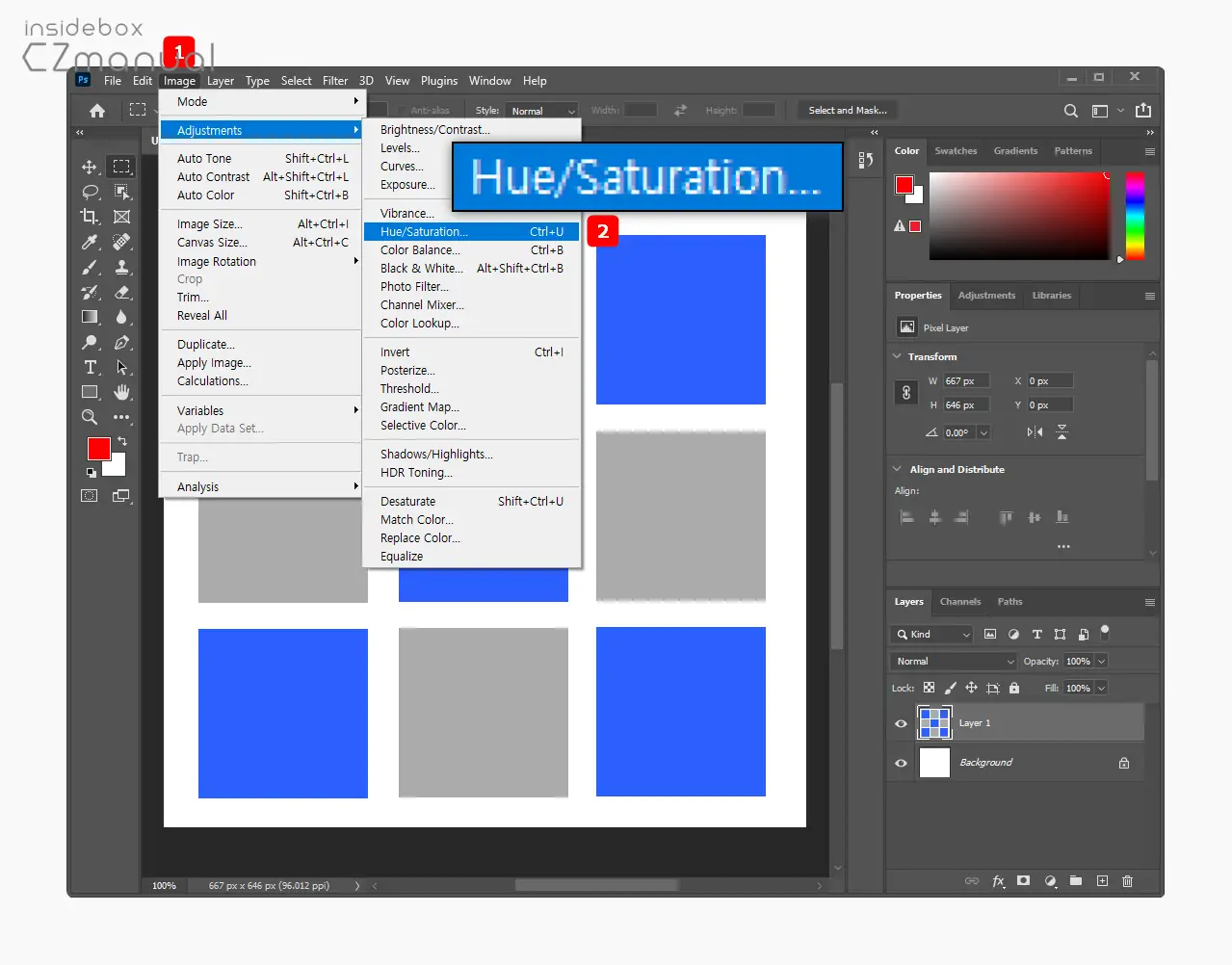 Hue_Saturation_실행